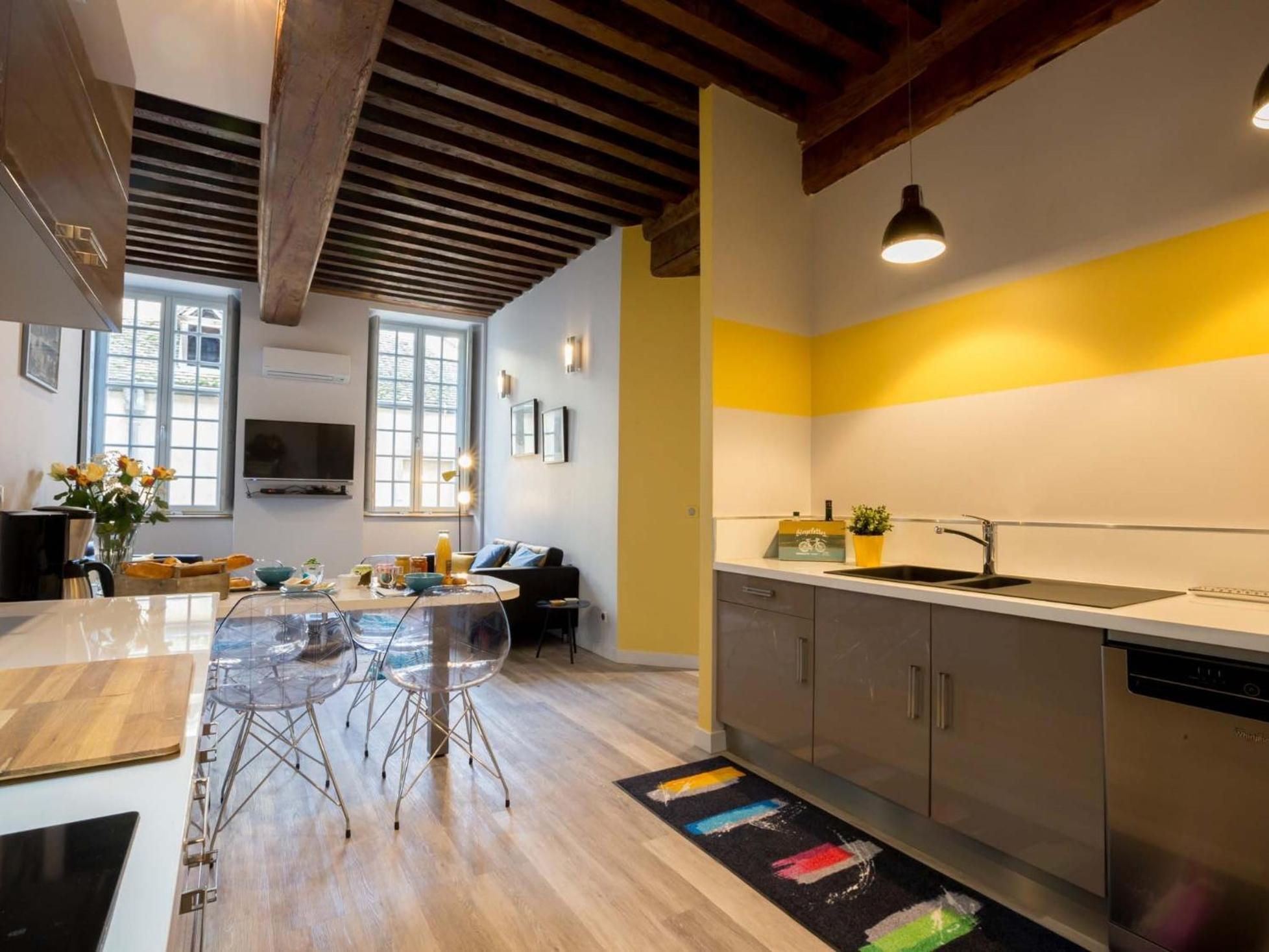 Residence Beaune Sweet Home, 4 Appartements D'Exception Avec Parking Inclus Δωμάτιο φωτογραφία